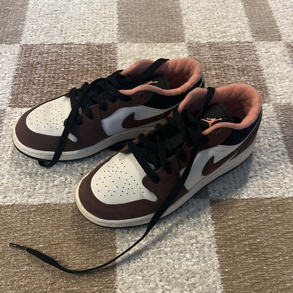 Chocolate brown Nike Air Jordan Low